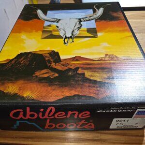 Brown Abilene Boots Size 7.5